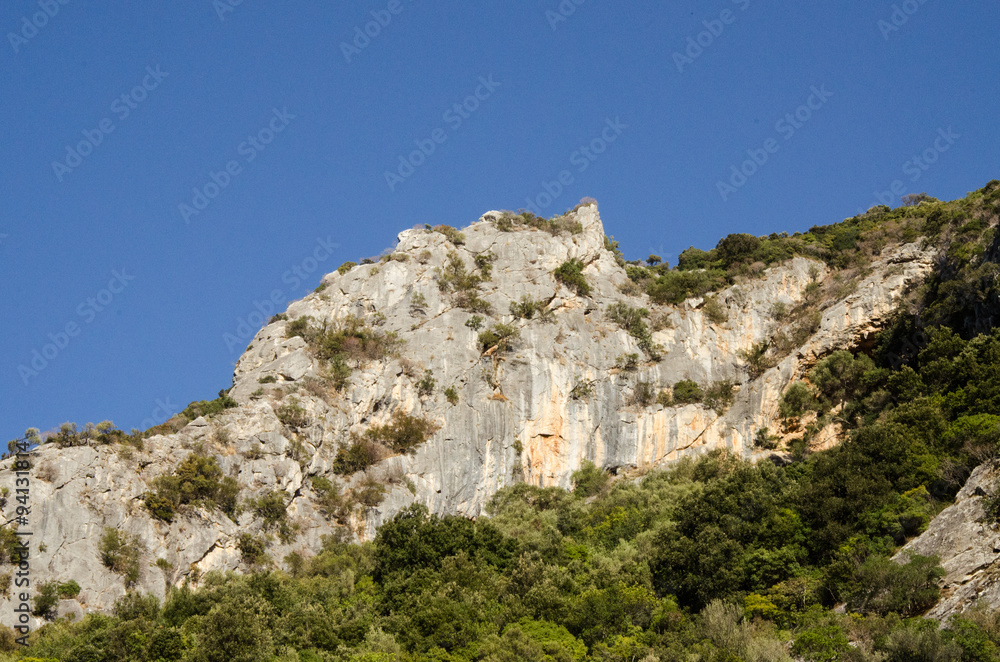 Sardinia, Gutturu Cardaxius Canyon, near Iglesias