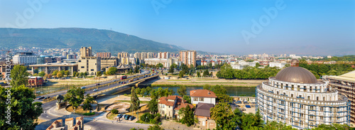 Panorama of Skopje from the fortress - Macedonia