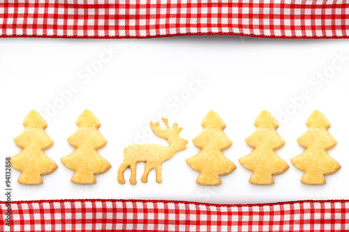 Karoband und Plätzchen