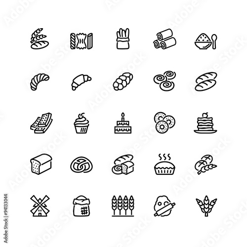 food icon set