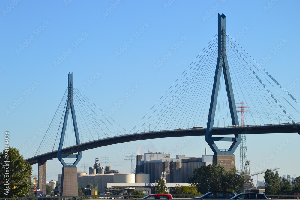 Fototapeta premium Koehlbrandbruecke