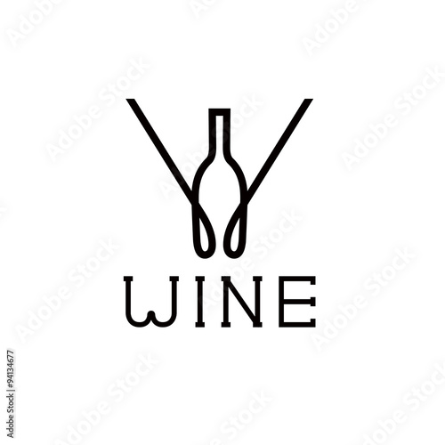 wine monogram