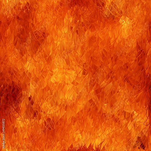 Flame seamless background