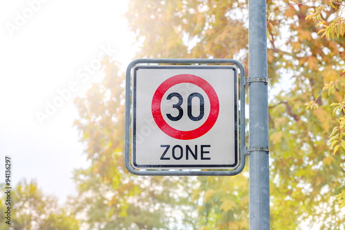 Fotografie Tempo 30