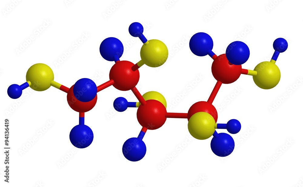Molecular structure of saccharide arabinose