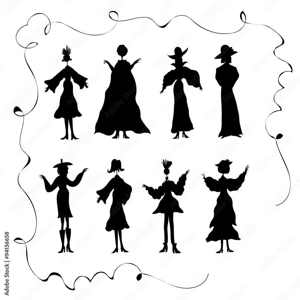 Kids Doddles,women,dancing posing,being happy,graphic resources