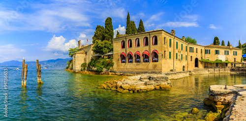 Punta San Vigilio, Lake Garda, Italy photo