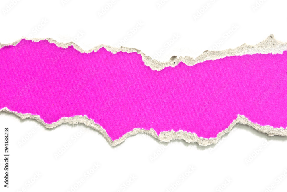 Obraz premium Ripped paper, copy space