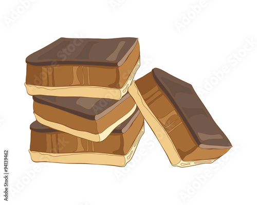 caramel shortbread