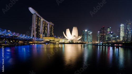 Singapore harbor