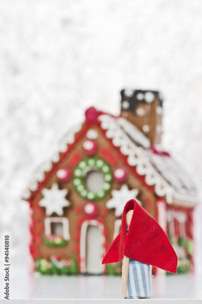 Naklejka premium Lebkuchenhaus