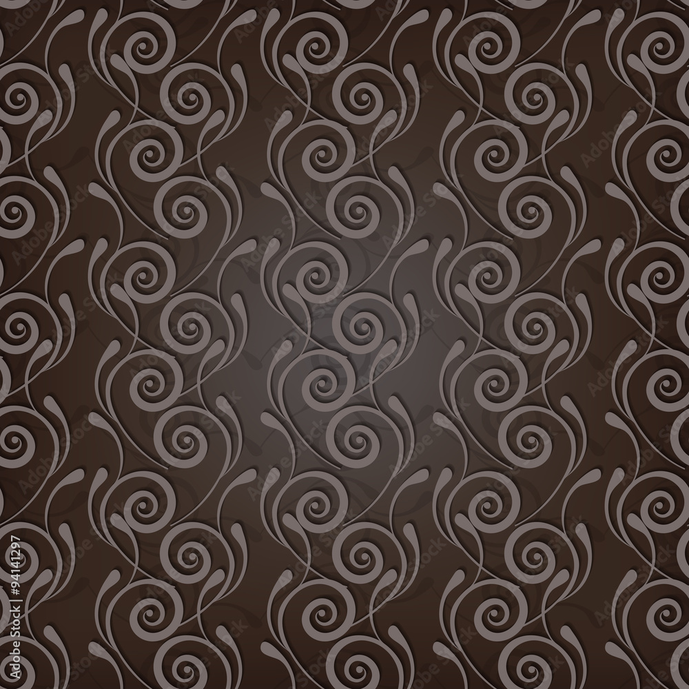 curls seamless pattern curls seamless pattern