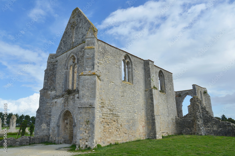 Abbaye Ruinee auf der Insel Er