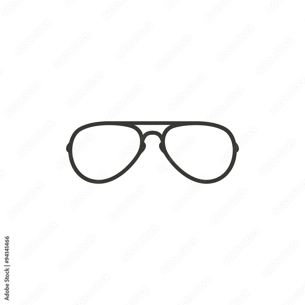 Glasses  icon.