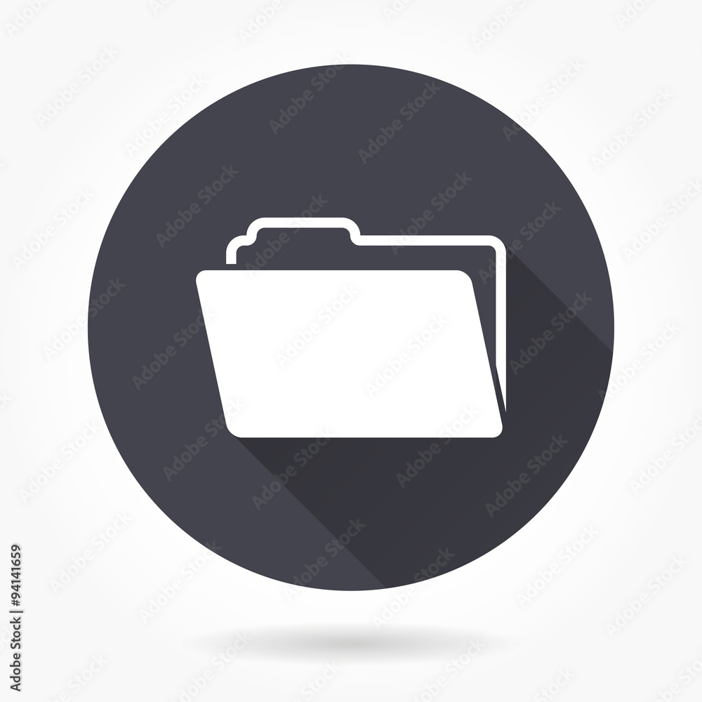 Folder icon. Folder icon.