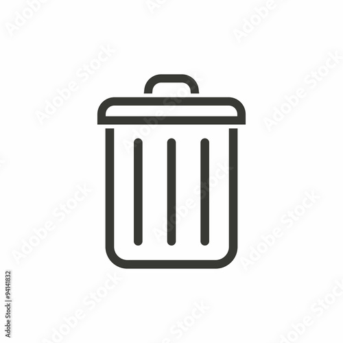 Bin icon.