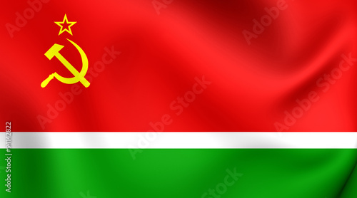 Flag of Lithuanian SSR photo