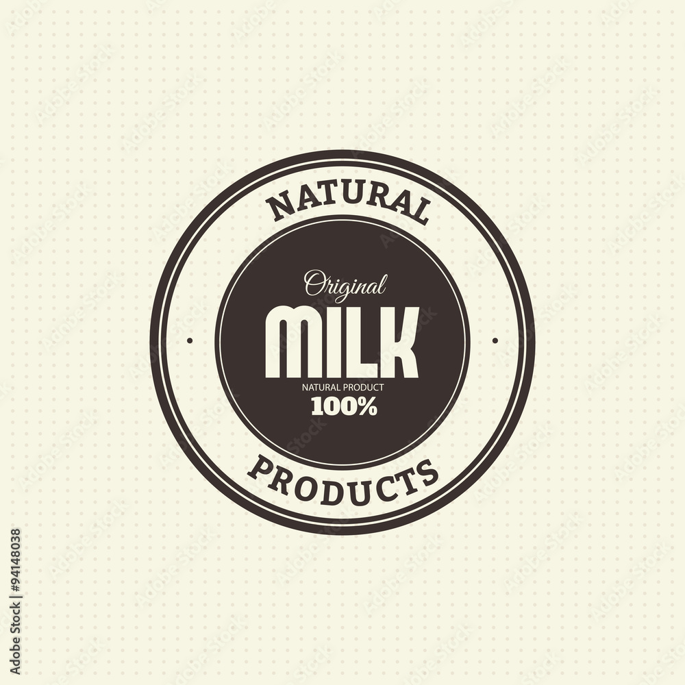 Milk label Milk label