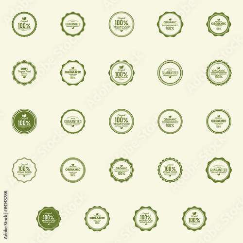 Organic food labels