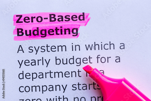 zero based budgeting