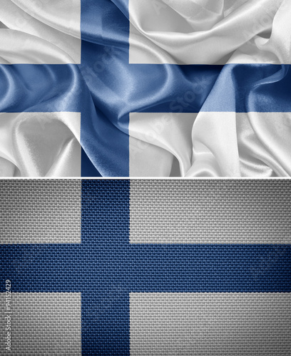 finland set of cloth flags #94152429