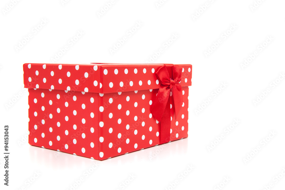Gift box isolated on white background Gift box isolated on white background