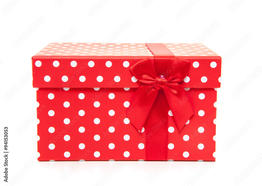 Gift box isolated on white background Gift box isolated on white background