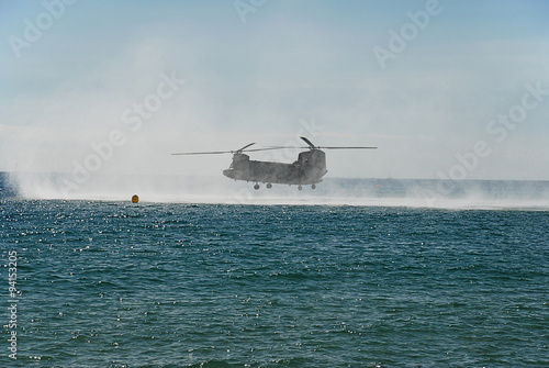 CH-47 Chinook helicopter. Airshow