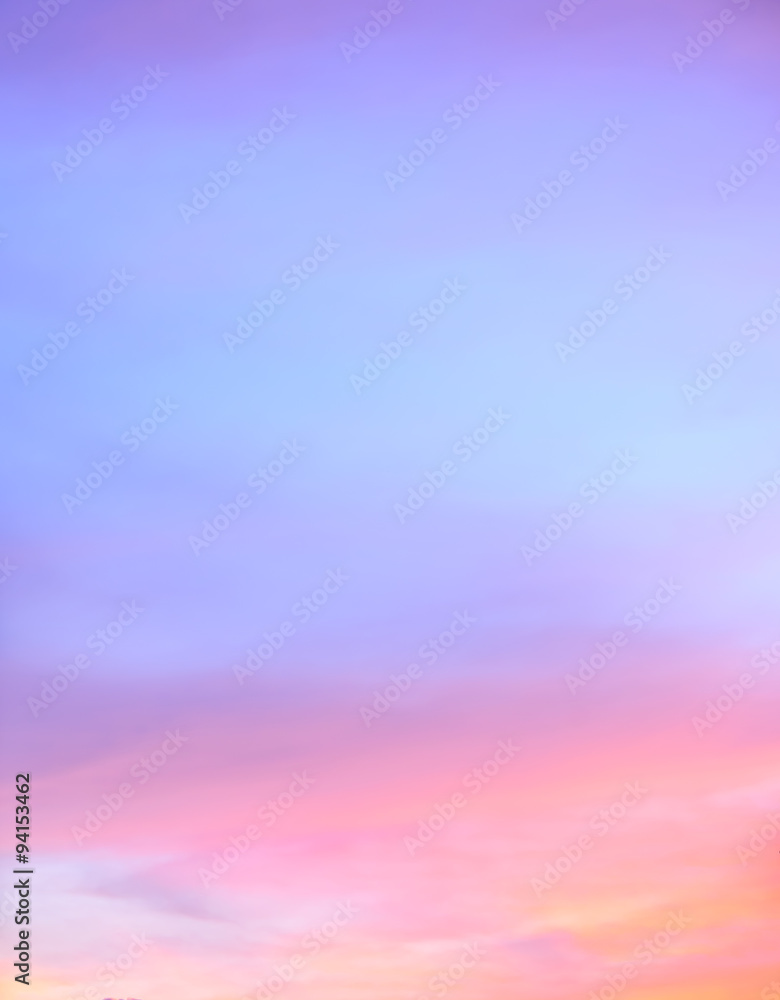 Obraz premium Abstract twilight sky background
