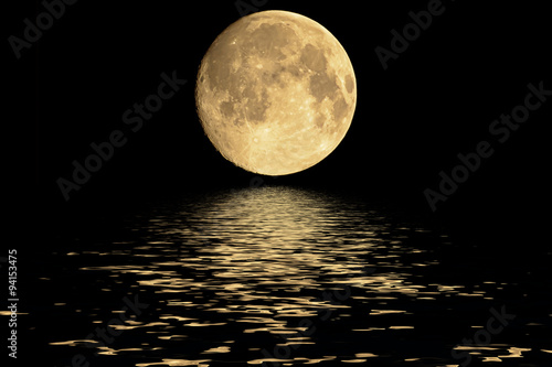 Fotografie, Obraz Planet Moon. Prvků zařízený podle NASA.