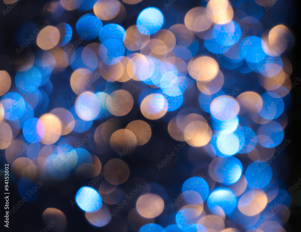 Obraz premium Festive blur background, bokeh