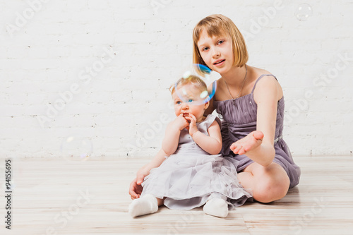 Beautiful girls in nice dresses