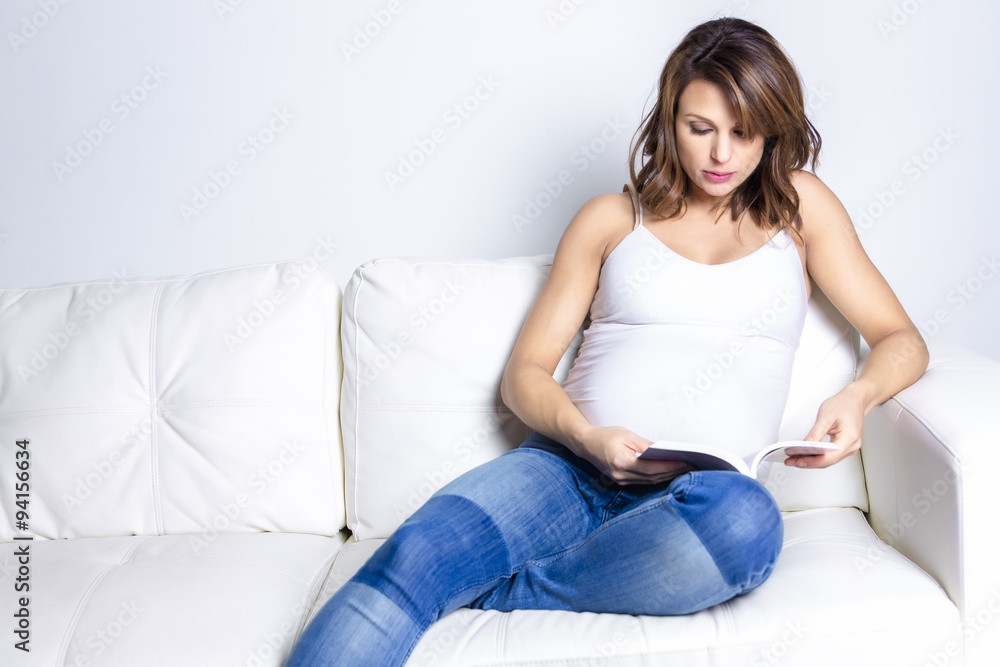 beautiful Portrait of young pregnant woman beautiful Portrait of young pregnant woman