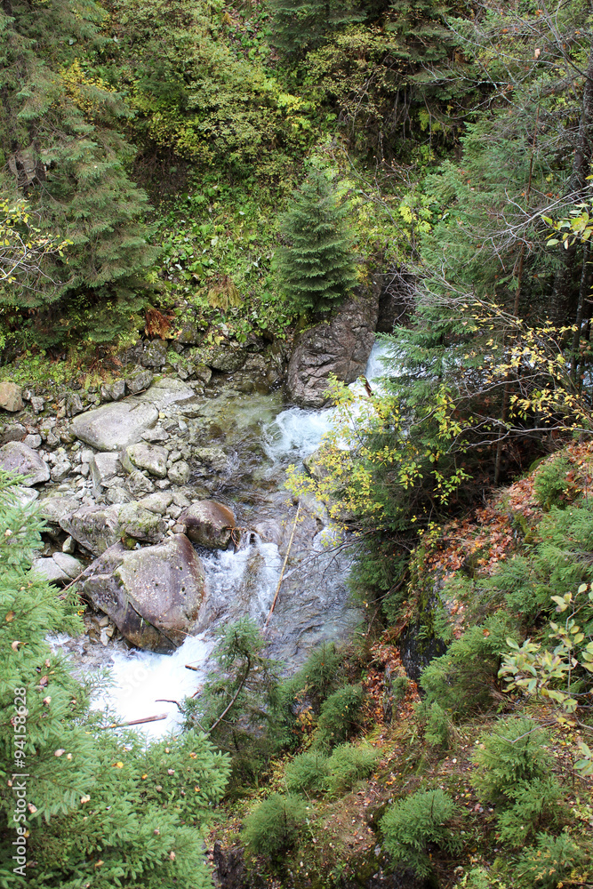 mountain river. mountain river.