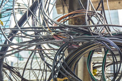 Photography Confuse wire.