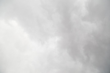 Canvas schilderij Hemel Grijze bewolkte hemel achtergrond  © Nik_Merkulov