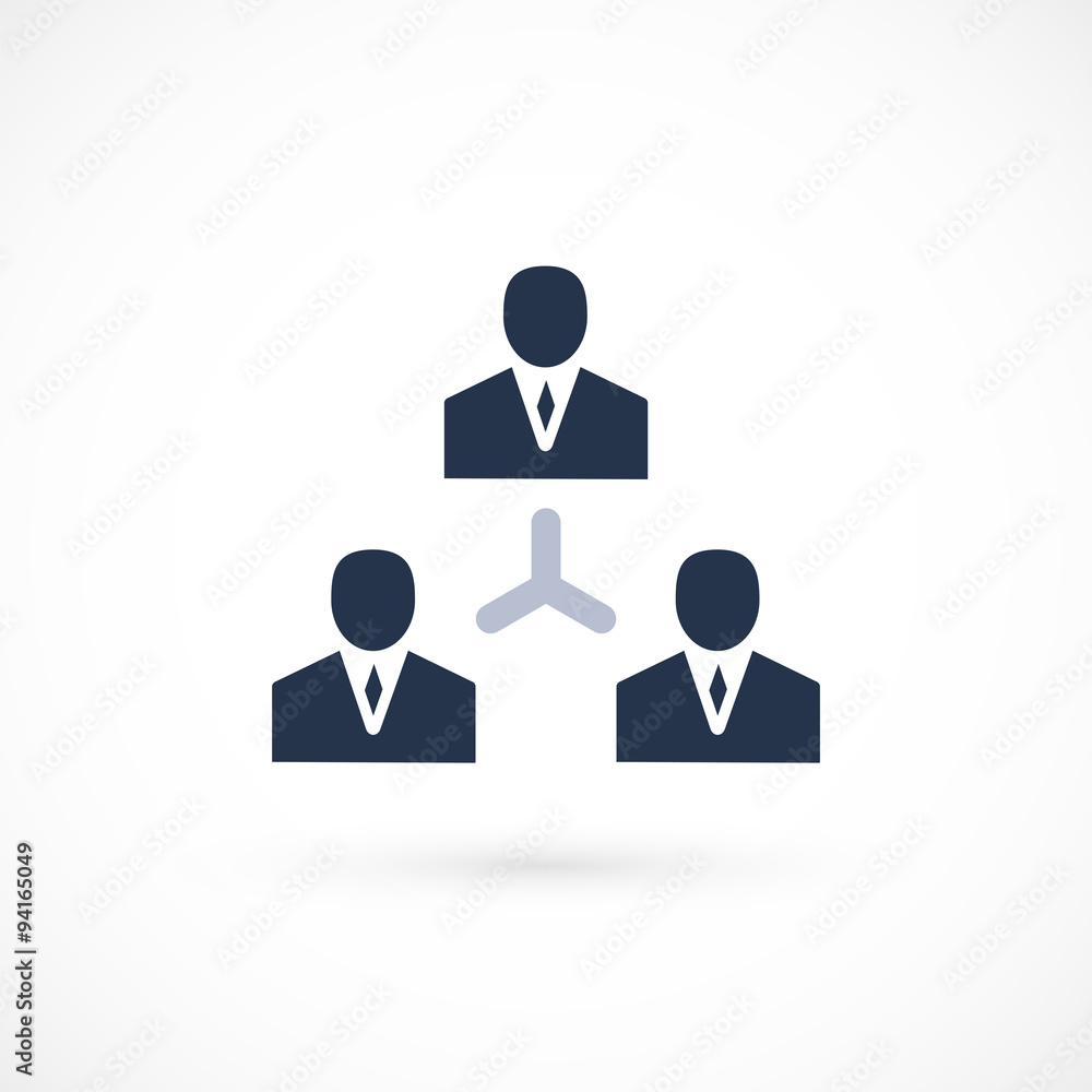 Handshake abstract logo vector design template Handshake abstract logo vector design template