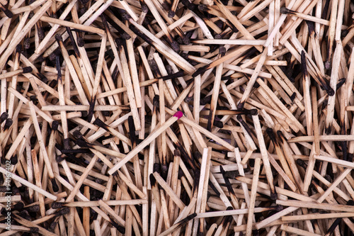  background of burnt matches