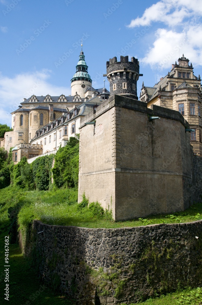 Castle Frydlant in northern Bohemia, Czech republic