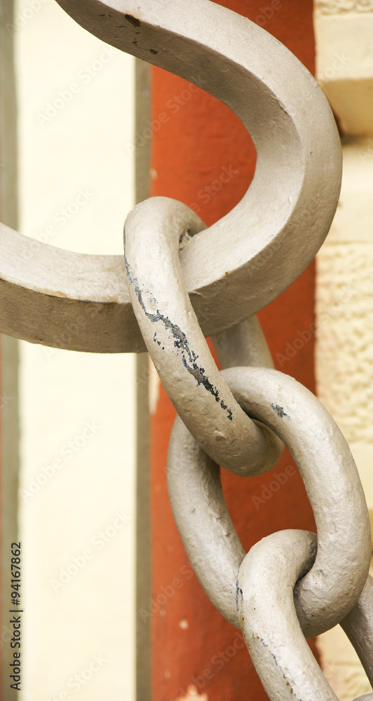 Detalle ornamental en el monasterio budista de El Garraf, Barcelona