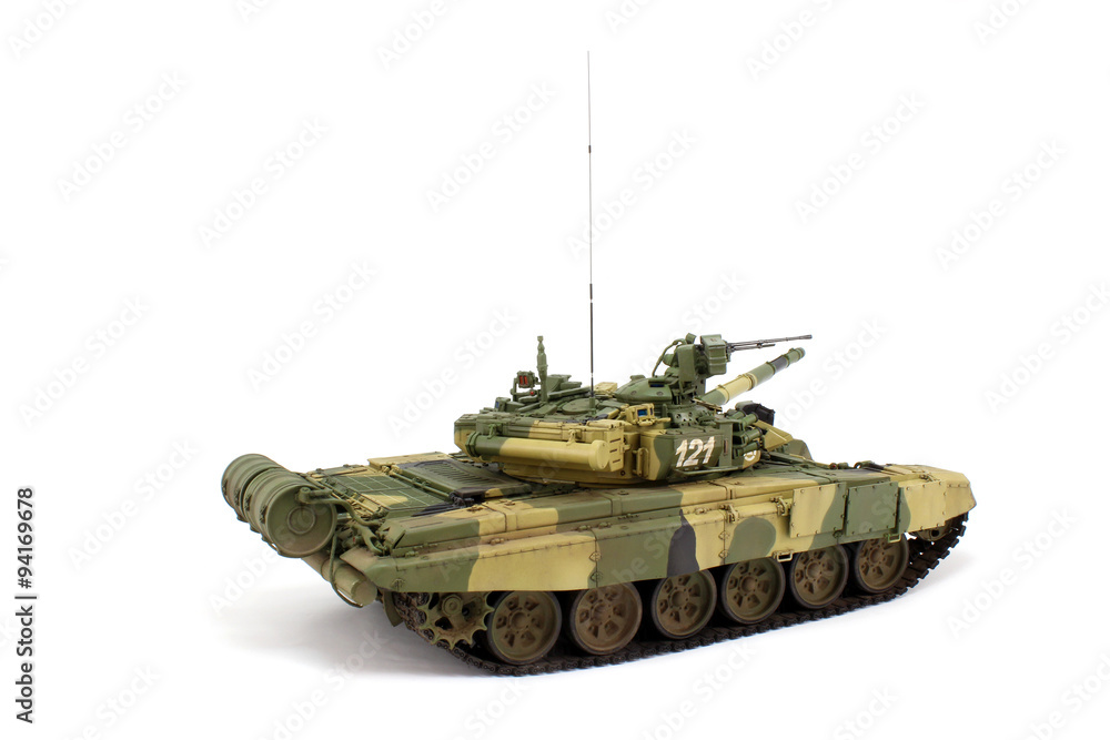 Modern Russian tank T-90A