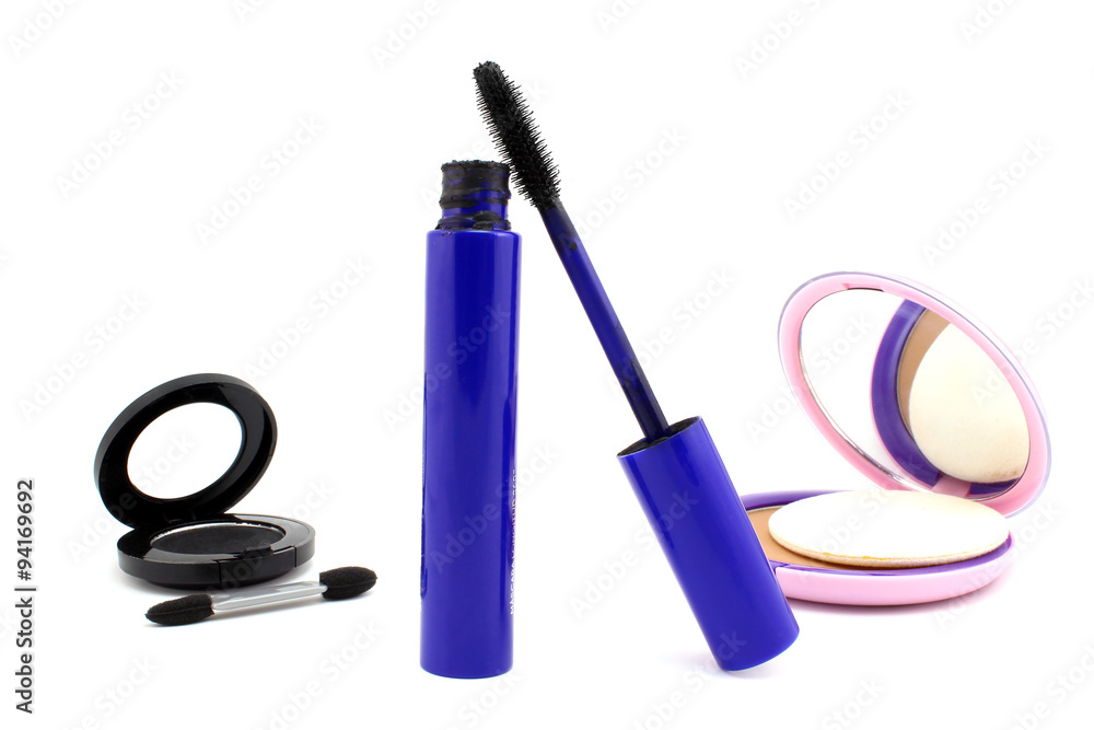 Naklejka premium Cosmetics in black colors