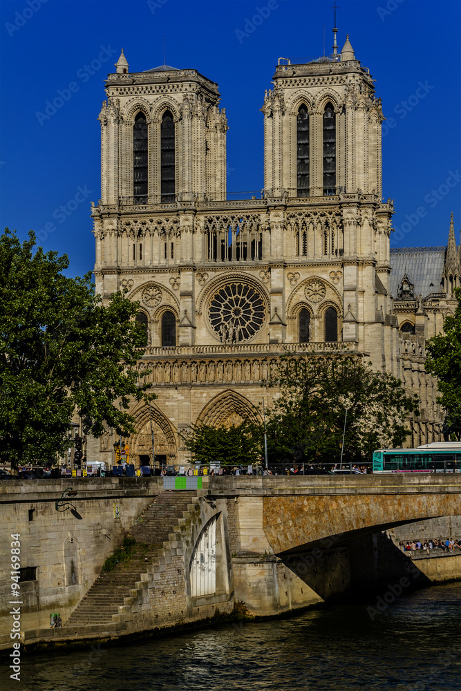 Cathedral Notre Dame de Paris. France.