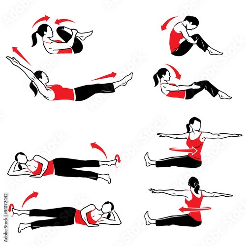 Pilates exercises