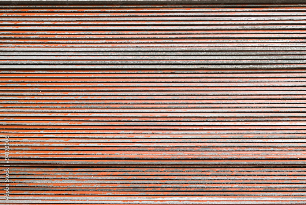 Obraz premium Stacked of cement roofing tiles.