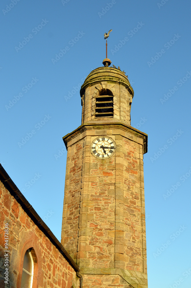 Tower of Elie Parish Church, Fife, Scotland