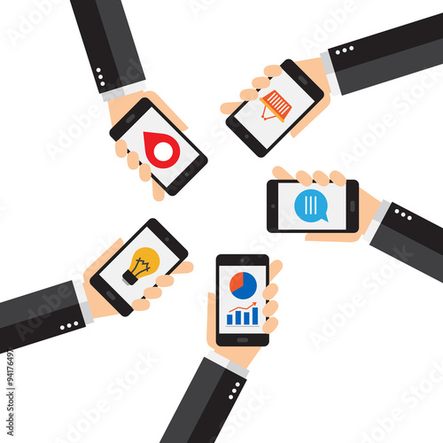 Móvil Smartphone, conexiones y aplicaciones