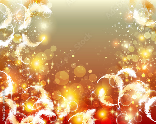 feather background