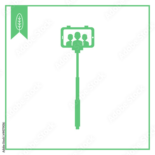 Selfie stick icon