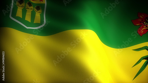 Flag of Saskatchewan / Flag of Saskatchewan (seamless)
